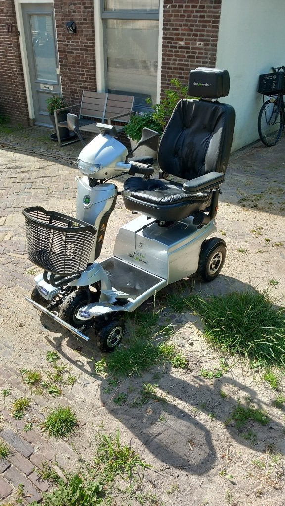 scootmobiel compleet, 10 km/u of minder, Zo goed als nieuw, 36 t/m 45 km, Ophalen