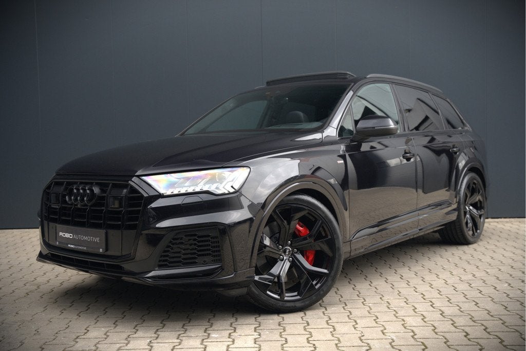 Audi Q7 55 TFSI e quattro Pro Line S S-Line | Bang & Olufsen, Automaat, Gebruikt, 2995 cc, Zwart