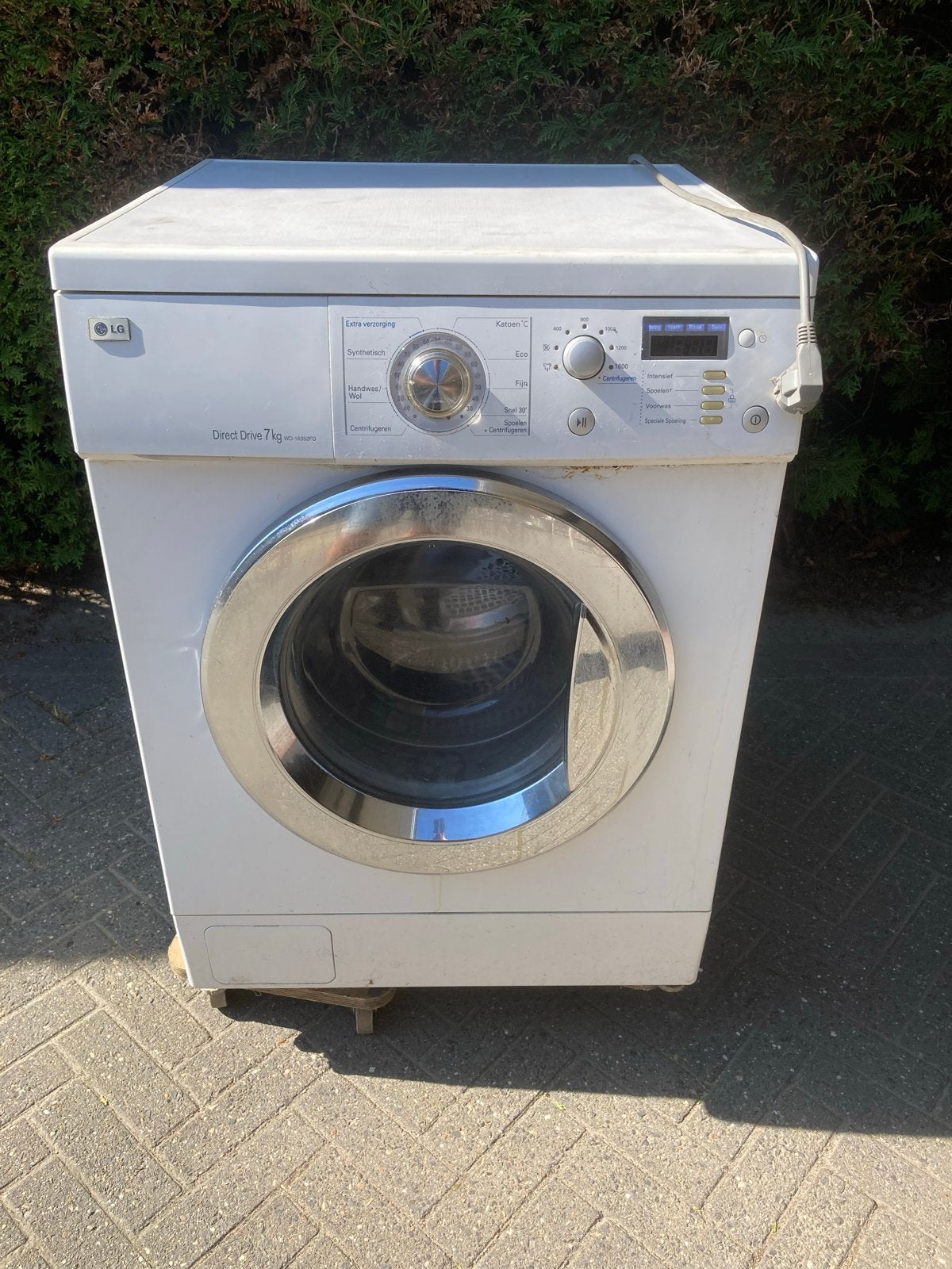 LG Direct Drive 7kg Wasmachine voor onderdelen, Witgoed en Apparatuur, Wasmachines, Ophalen, Gebruikt, Voorlader, 85 tot 90 cm