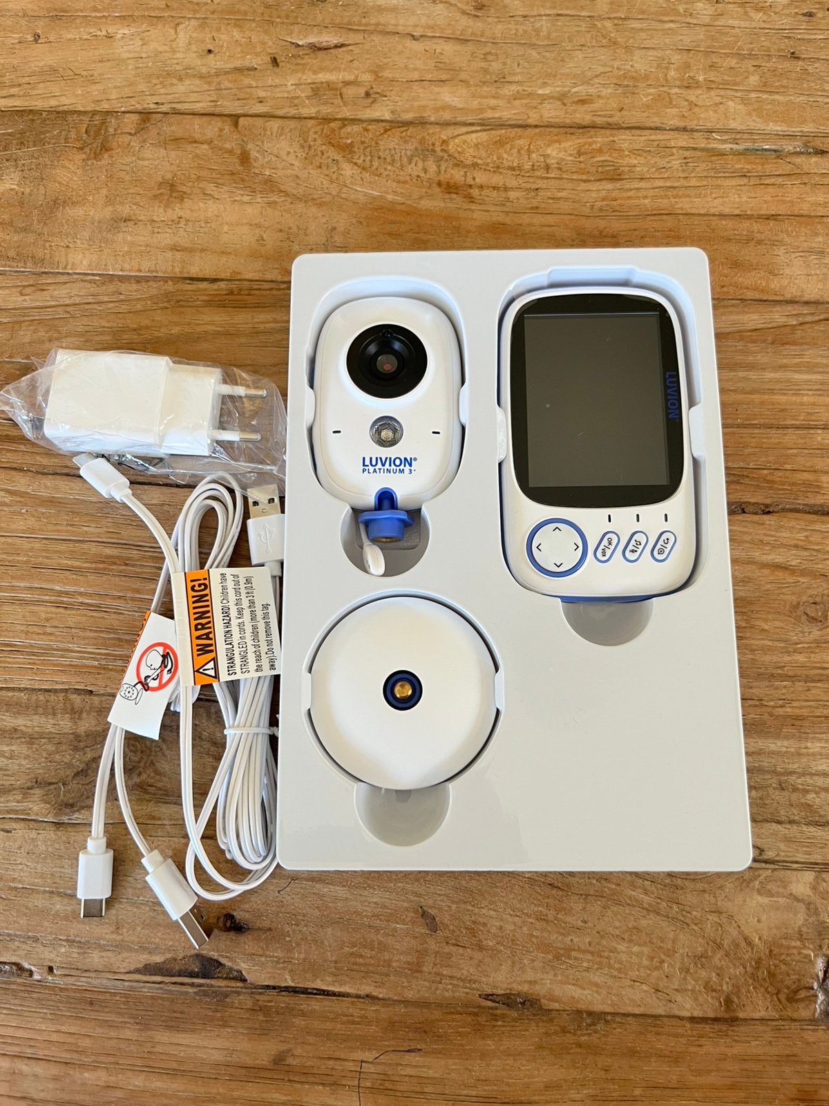 Luvion Platinum 3+ White Edition, Kinderen en Baby's, Babyfoons, Ophalen of Verzenden, Nieuw, 250 meter of meer, Camera