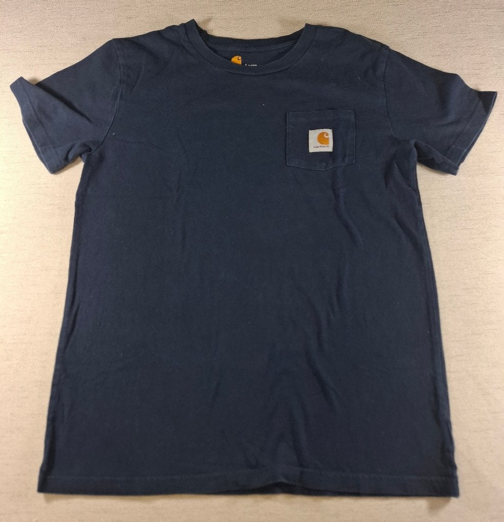Carhartt T-shirt – Blauw, Maat L, Kleding | Heren, T-shirts, Maat 52/54 (L), Carhartt, Zo goed als nieuw, Verzenden