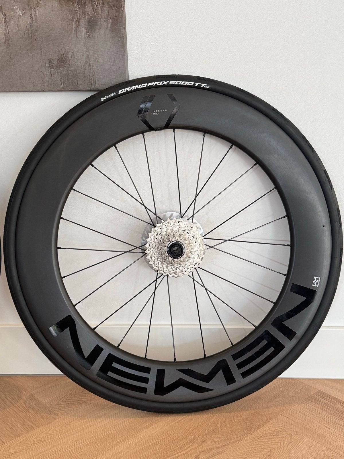 Nieuwe Newmen Streem S60 + TT80 Carbon Wielset -Complete Set, Fietsen en Brommers, Fietsonderdelen, Nieuw, Racefiets, Carbon, Ophalen