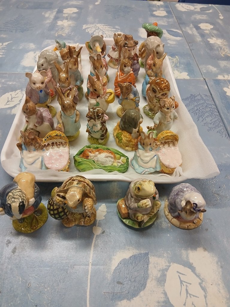 Beatrix potter beeldjes royal albert 25/9, Verzamelen, Ophalen of Verzenden, Zo goed als nieuw, Dier