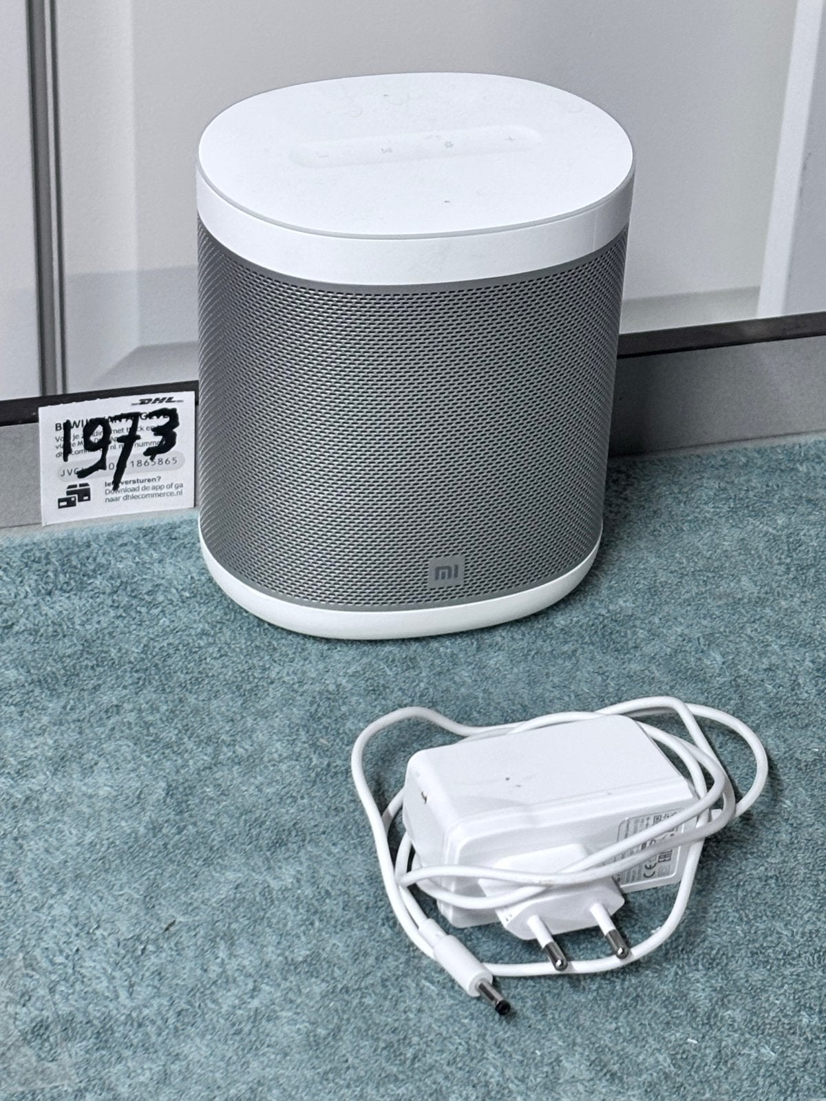 Xiaomi Mi Smart Speaker - Grijs/Wit met Oplader, Audio, Tv en Foto, Overige merken, Slimme speaker, Gebruikt, WiFi