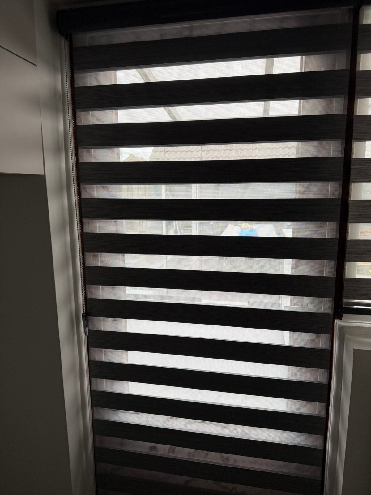Zebra jaloezien antraciet 210x72 achterdeur, Huis en Inrichting, Ophalen, Zo goed als nieuw, Minder dan 100 cm