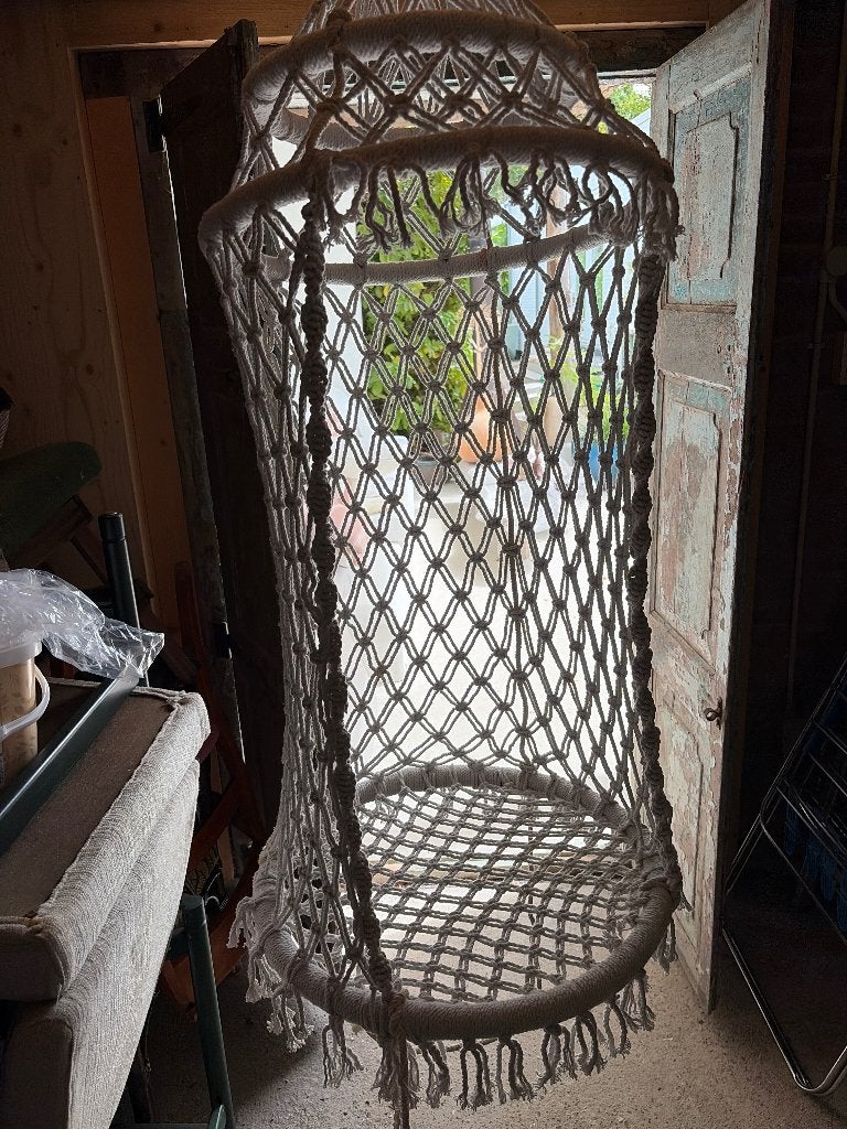 Hangstoel ibiza, Ophalen, Opvouwbaar, Nieuw, Eenpersoons