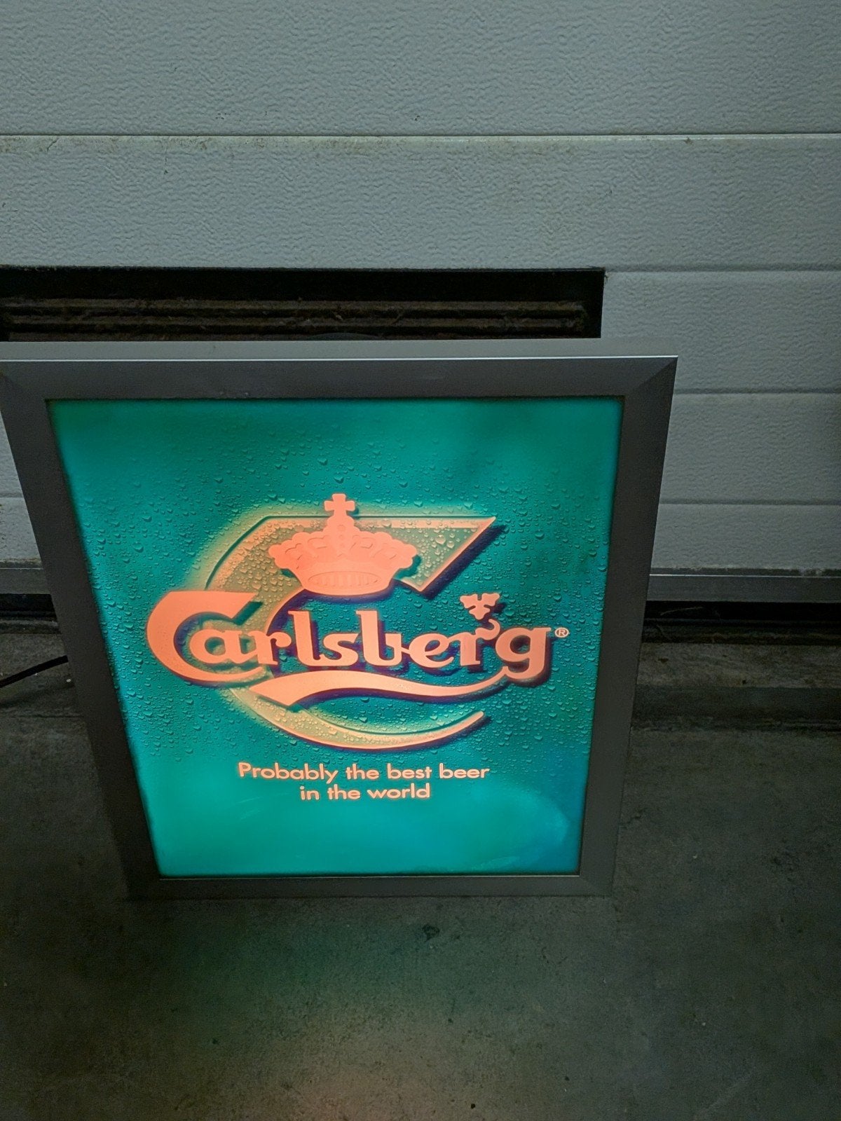 Carlsberg verlichting, Ophalen of Verzenden, Lichtbak of (neon) lamp