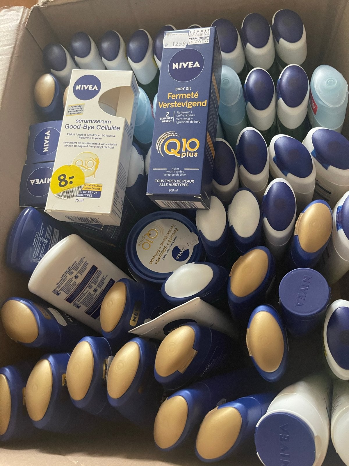 Grote partij Nivea producten - Bodylotion, Olie, Douche, Ophalen of Verzenden, Nieuw, Overige typen