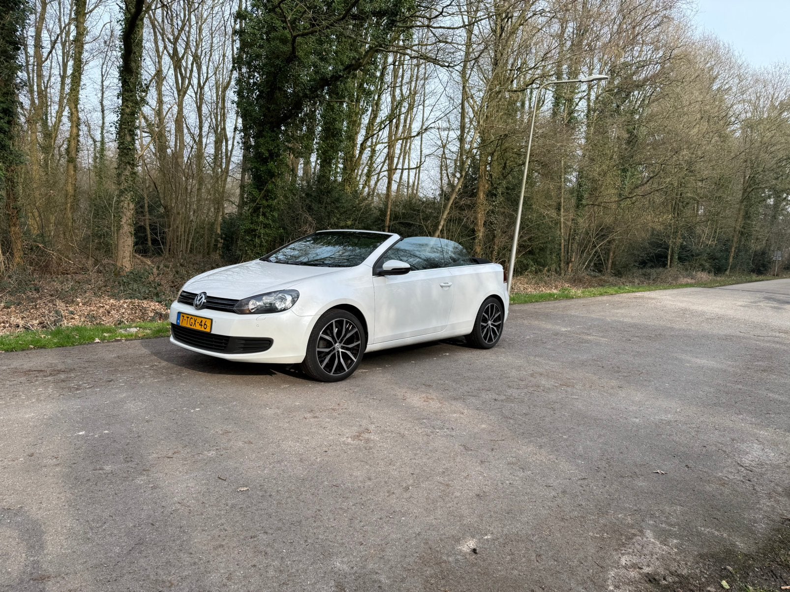 Volkswagen Golf 1.4 TSI 160 pk Dsg7 Cabrio 2014, Stof, Zwart, 4 cilinders, Cabriolet