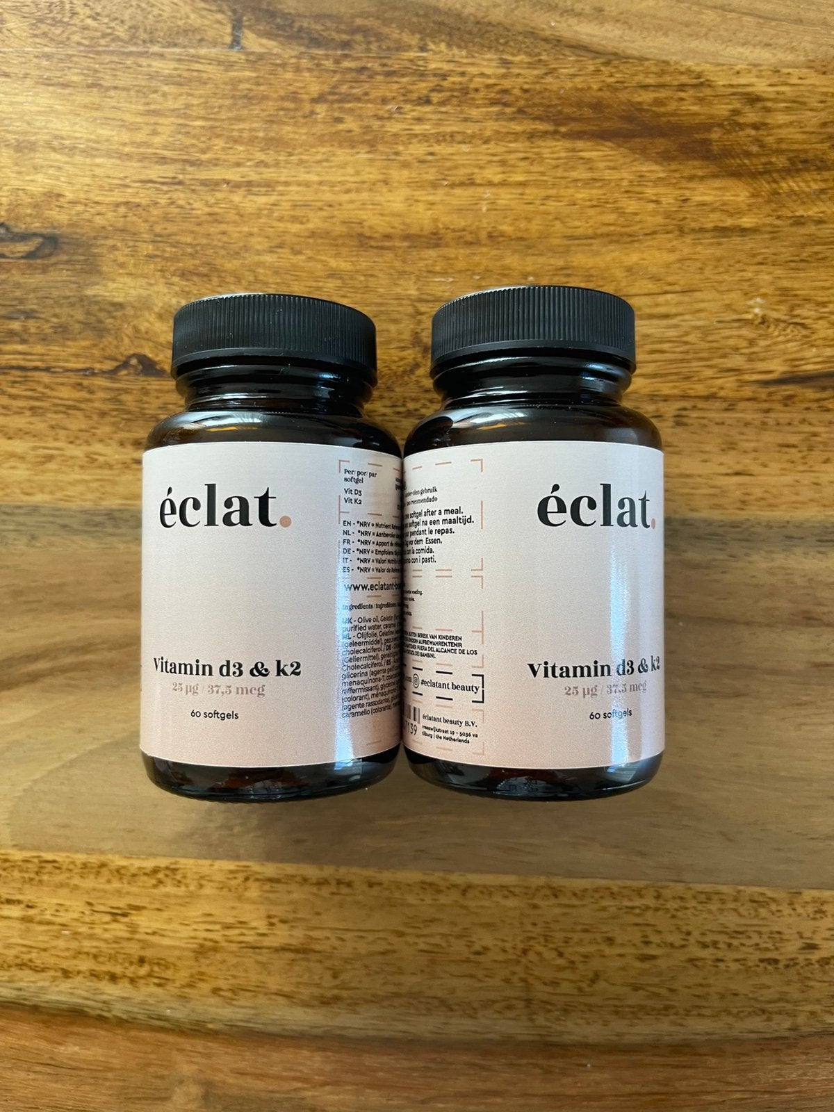 Eclat vitamine softgel pillen 2 potten a 60stuks nieuw ‼️, Verzenden, Nieuw, Overige typen