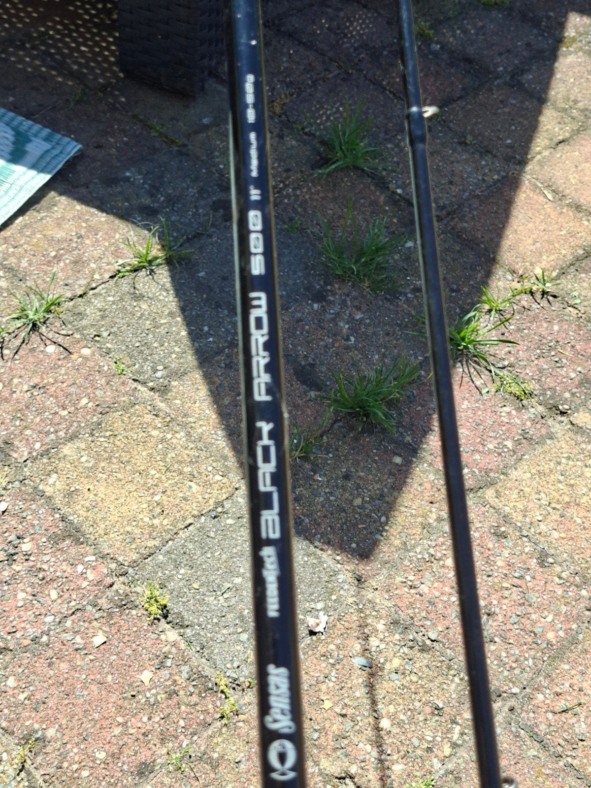 sensas black arrow 500 medium feeder, Ophalen of Verzenden, Zo goed als nieuw, Werphengel