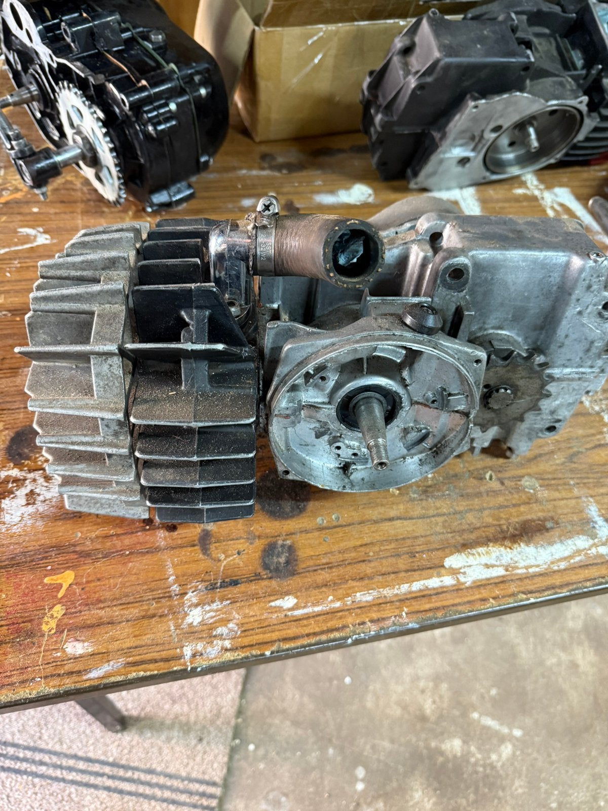 Puch 74cc metrakit, Fietsen en Brommers, Ophalen of Verzenden, Zo goed als nieuw, Blok