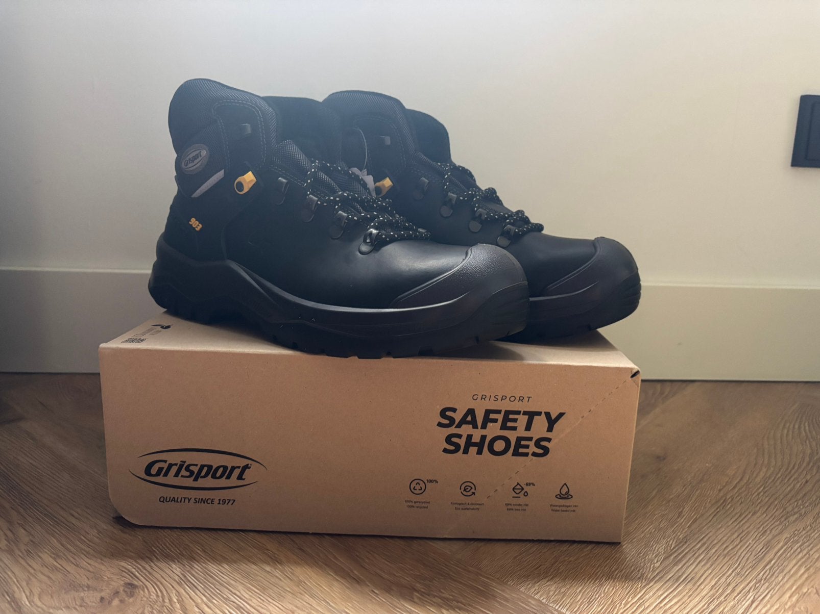 Grisport werkschoenen, Zwart, Nieuw, Ophalen of Verzenden, Werkschoenen