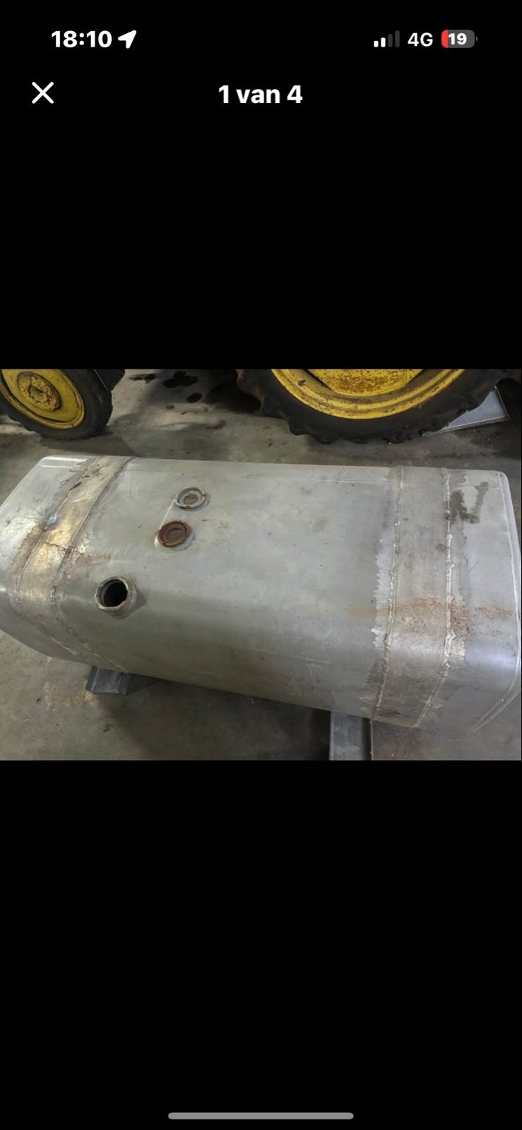 Aluminium Dieseltank Scania 4 Serie met Beugels, Ophalen, Gebruikt, Overige automerken