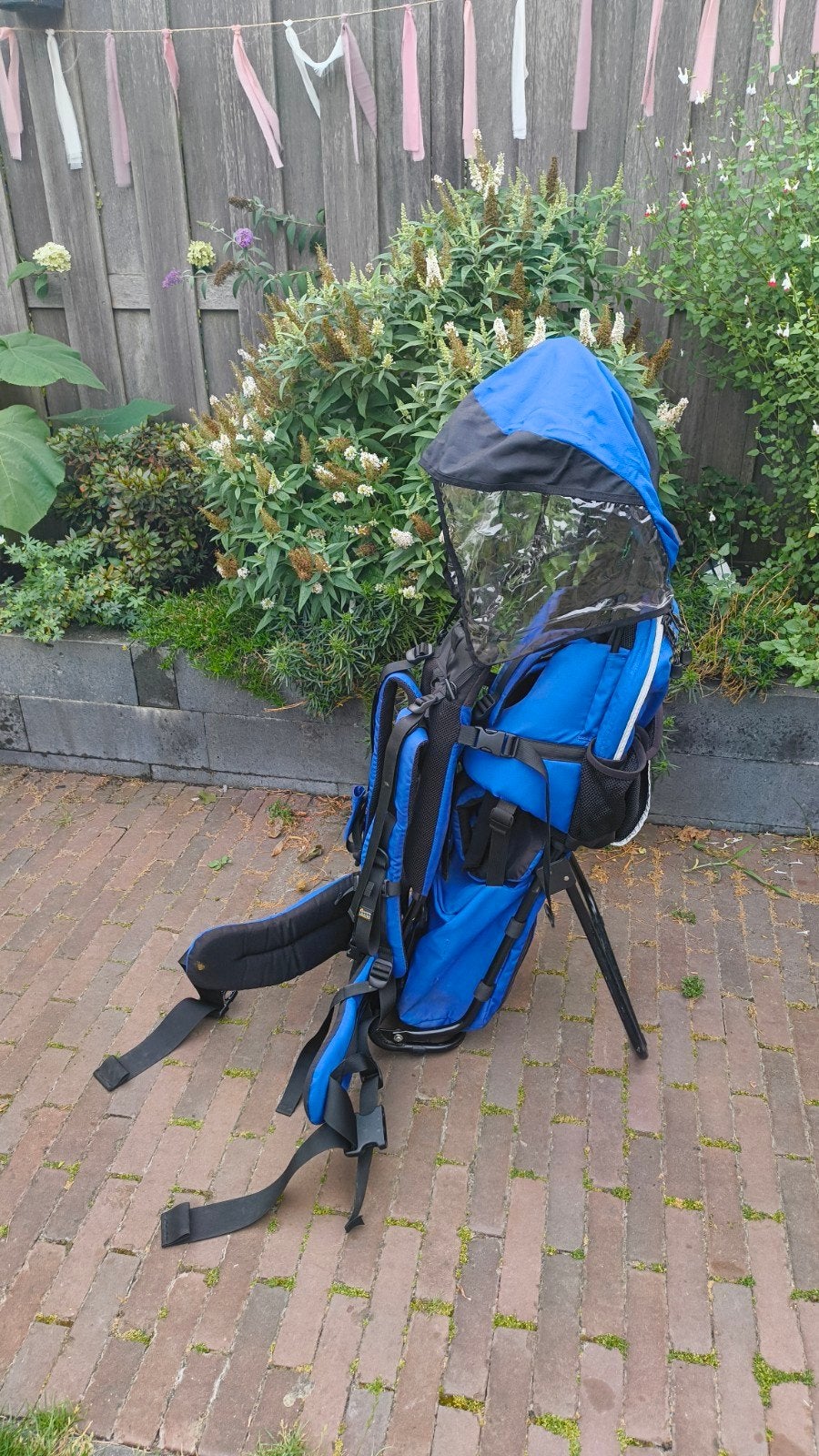 Active Leisure rugdrager met zonnekap en regenhoes, Kinderen en Baby's, Babydragers en Draagdoeken, Overige merken, Gebruikt, Overige typen