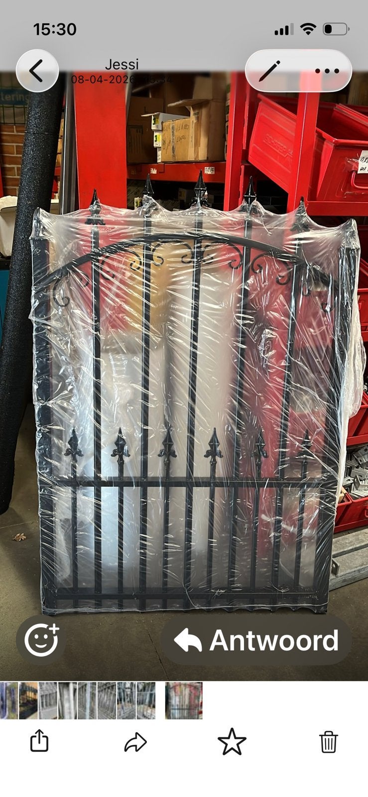 AANBIEDING TUINPOORT SIERPOORT INRIJPOORT, Ophalen, 100 tot 150 cm, 100 tot 150 cm, Nieuw