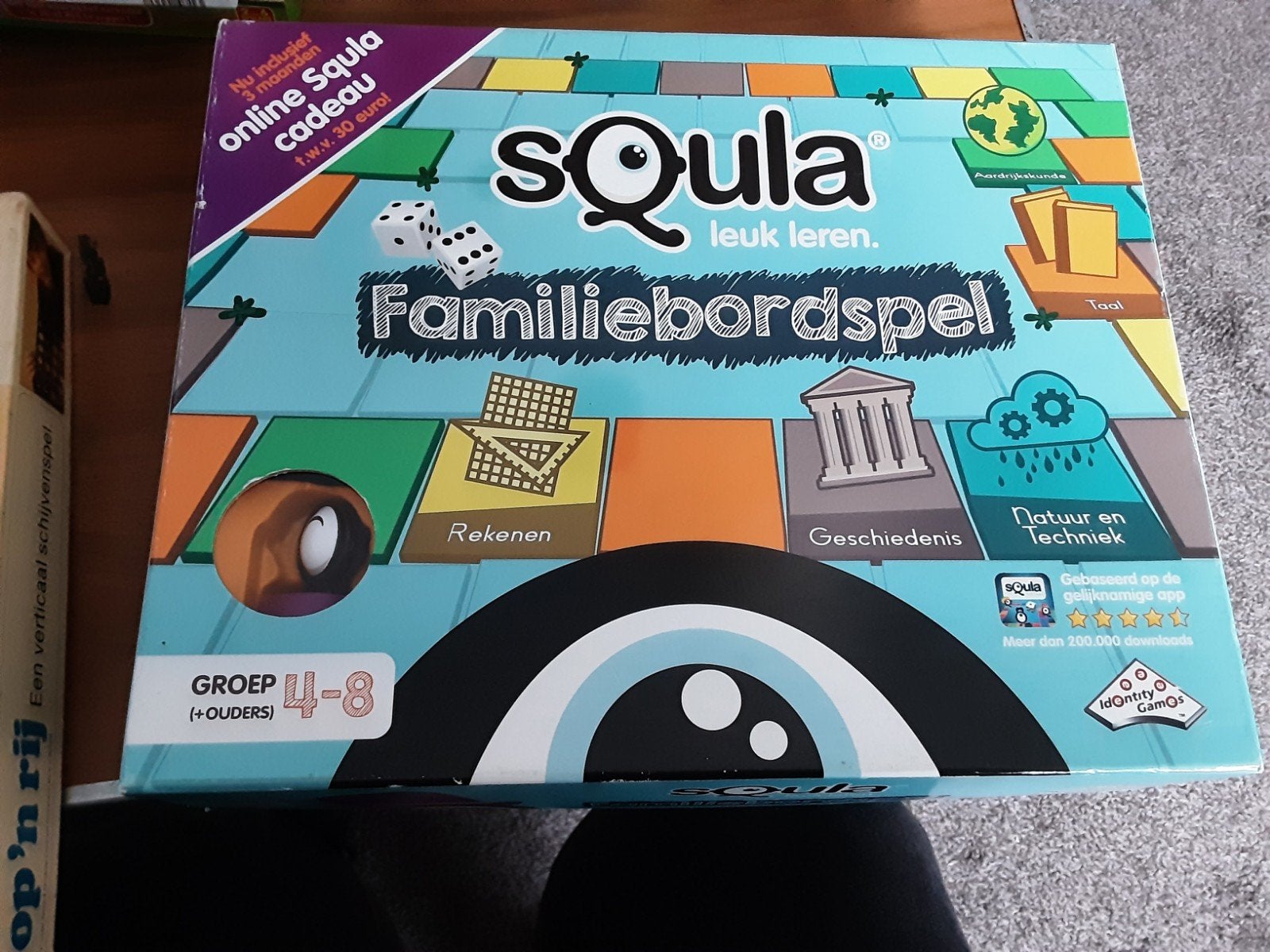 Squla bordspel, Ophalen of Verzenden, Zo goed als nieuw