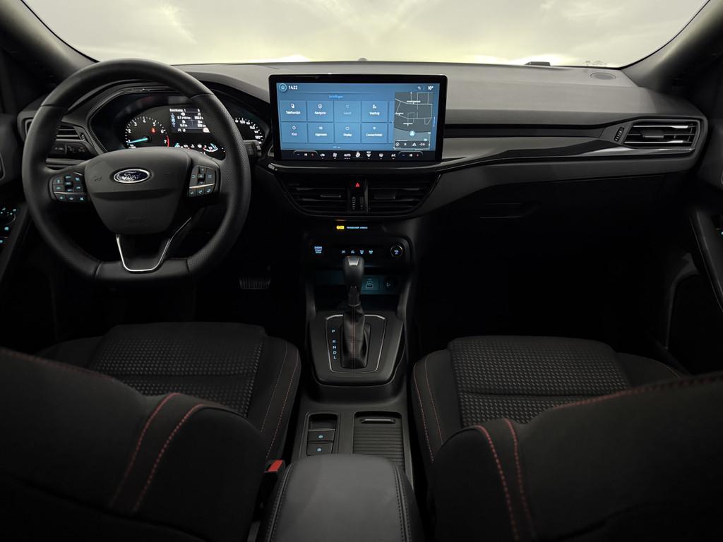 Ford Focus 1.0 EcoBoost Hybrid ST Line Camera, Nvi, Keyless, Stof, Gebruikt, Zwart, Bedrijf