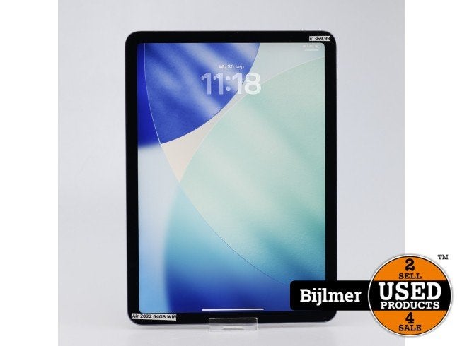 iPad Air 5 2022 64GB Wifi Paars | Nette staat, Apple, Zo goed als nieuw, Support@apple.com, One Apple Park Way
Cupertino, CA 95014
United States
