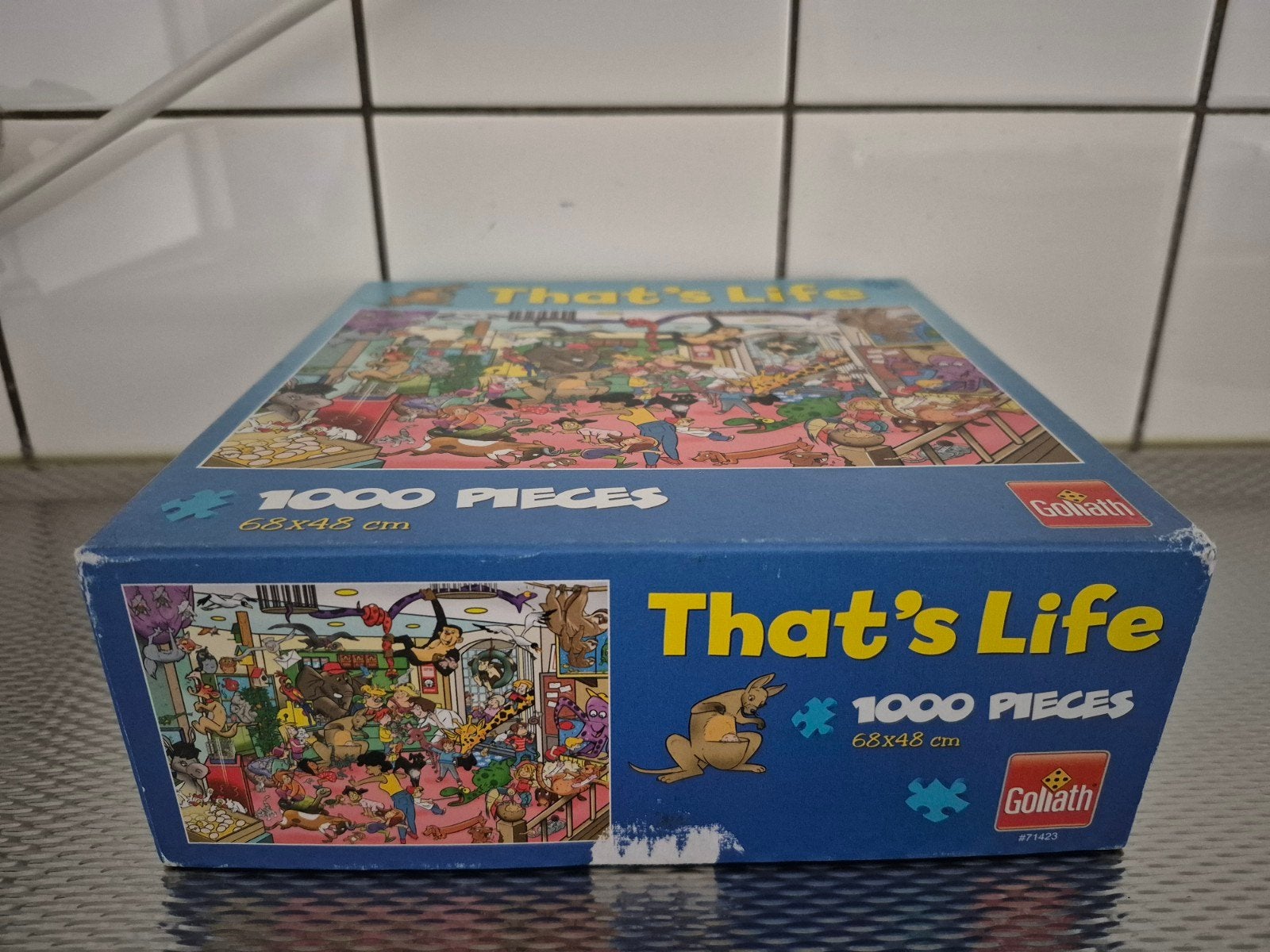 Goliath That's Life Legpuzzel 1000 stukjes, Ophalen of Verzenden, 500 t/m 1500 stukjes, Gebruikt, Legpuzzel