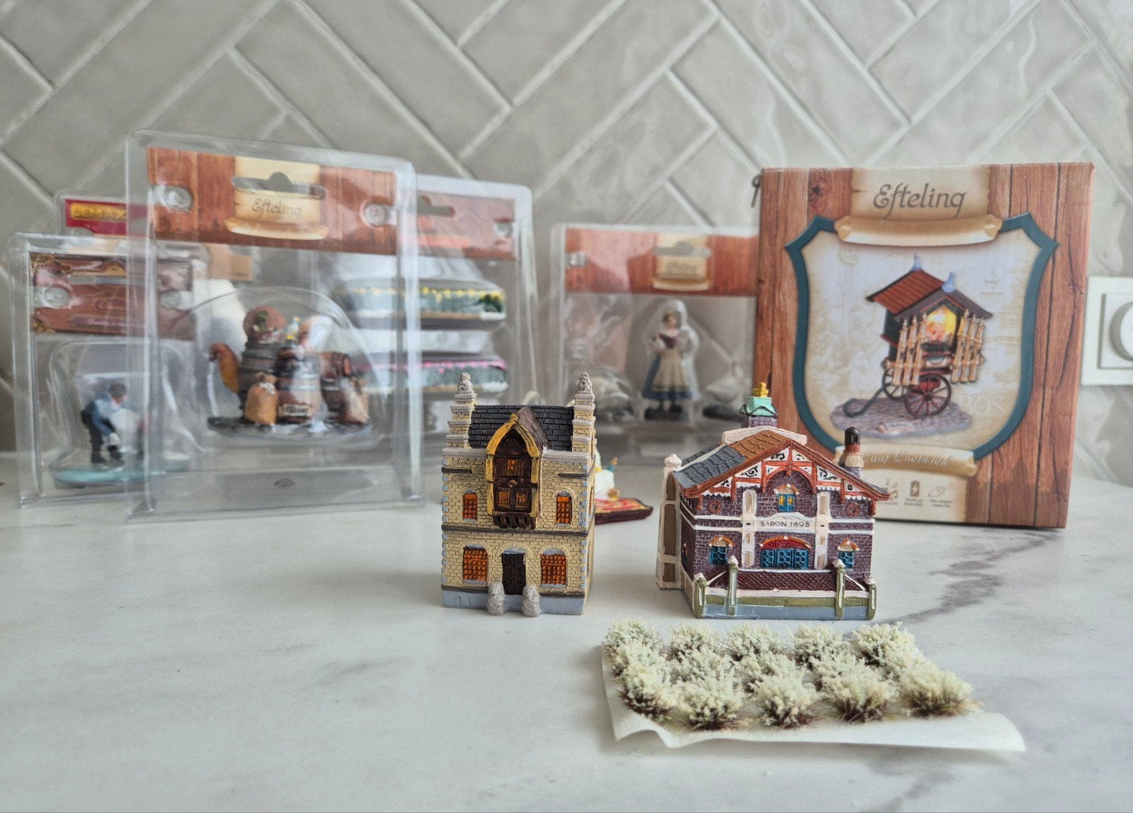 Efteling Miniaturen Kerstdorp Luville en meer, Ophalen of Verzenden