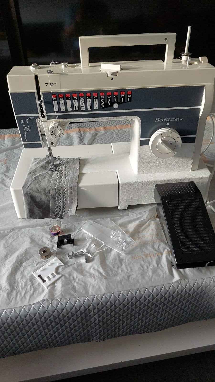 Beckmann naaimachine, Ophalen, Zo goed als nieuw, Naaimachine, Overige merken