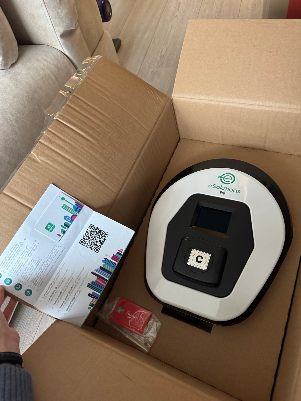 Nieuwe eSolutions ProWallbox Oplader voor Elektrische Auto, Ophalen of Verzenden, Nieuw, Laadpaal