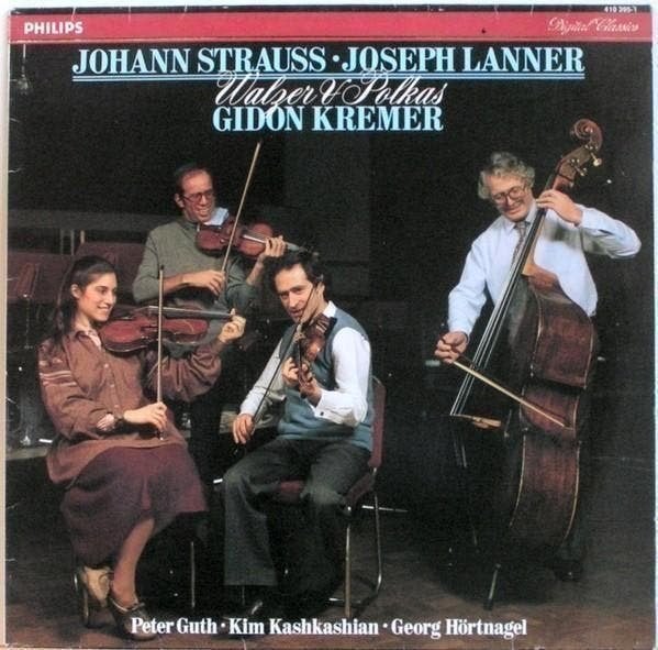 Johann Strauss Joseph Lanner - Gidon Kremer Walzer & Polkas, Cd's en Dvd's, Vinyl | Klassiek, Kamermuziek, Verzenden, Zo goed als nieuw
