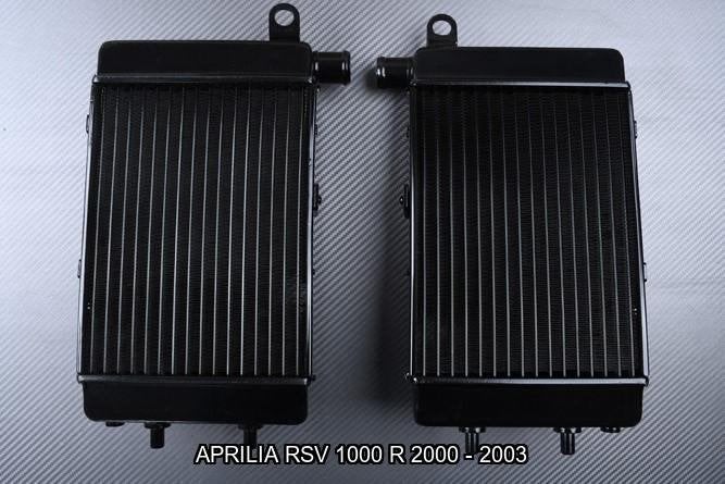 Radiateur radiatoren AVDB APRILIA RSV 1000 R 2000 - 2003, Verzenden