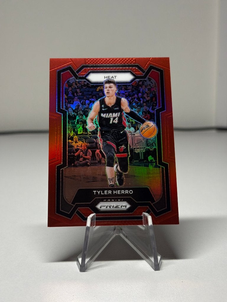 Panini Prizm NBA Tyler Herro /299 red Miami Heat kaart, Ophalen of Verzenden, Zo goed als nieuw, Plaatje