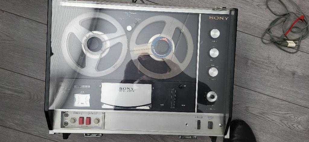 taperecorder, Ophalen, Bandrecorder, Met banden