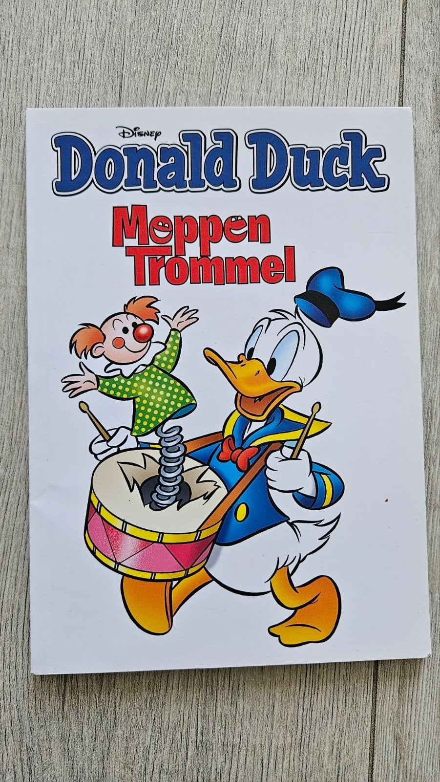 Donald Duck Moppen Trommel - Met meer dan 400 moppen, Eén stripboek, Ophalen of Verzenden