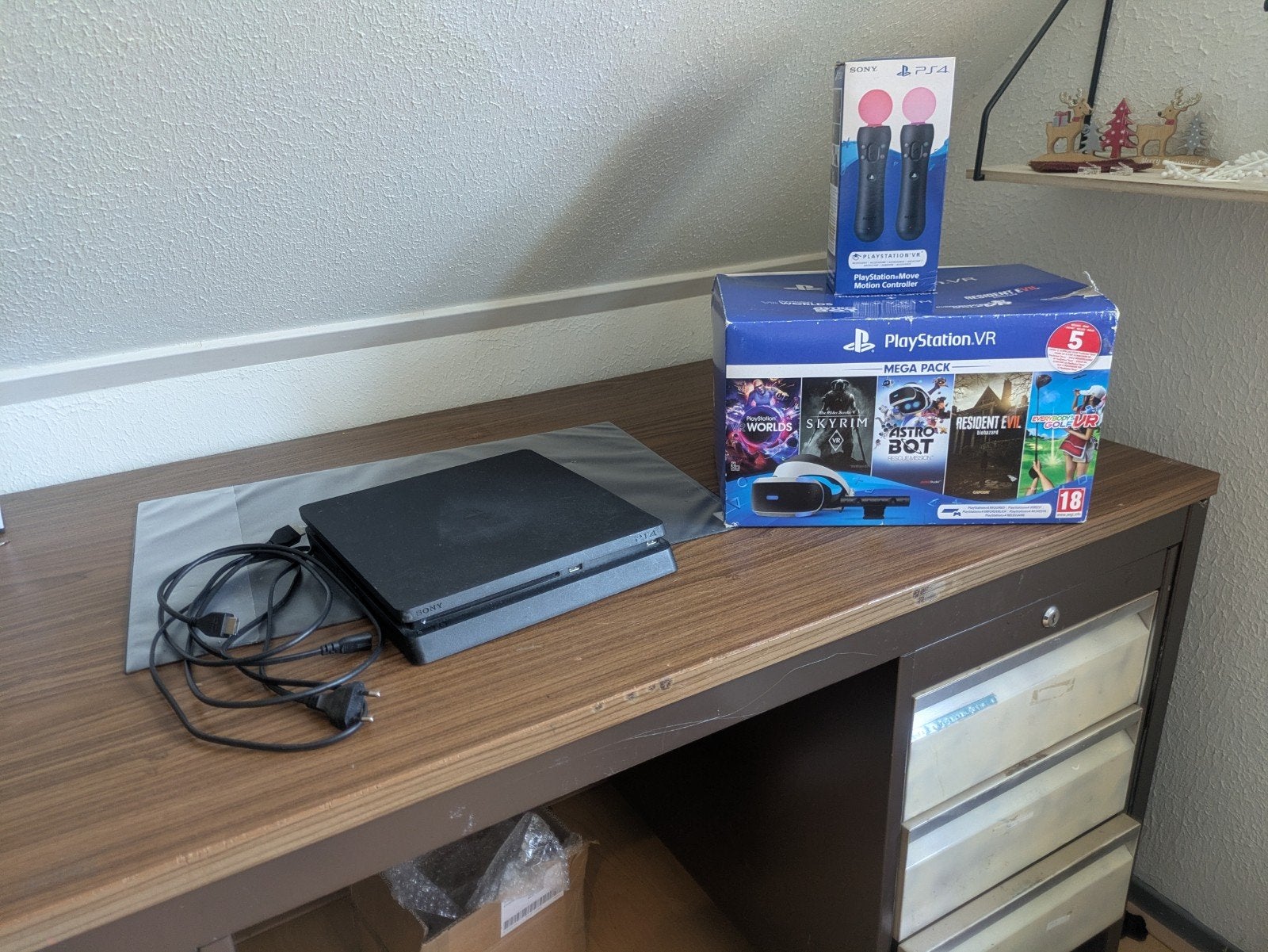 PlayStation 4 Slim + PlayStation VR Compleet, Spelcomputers en Games, Spelcomputers | Sony PlayStation 4, Ophalen of Verzenden