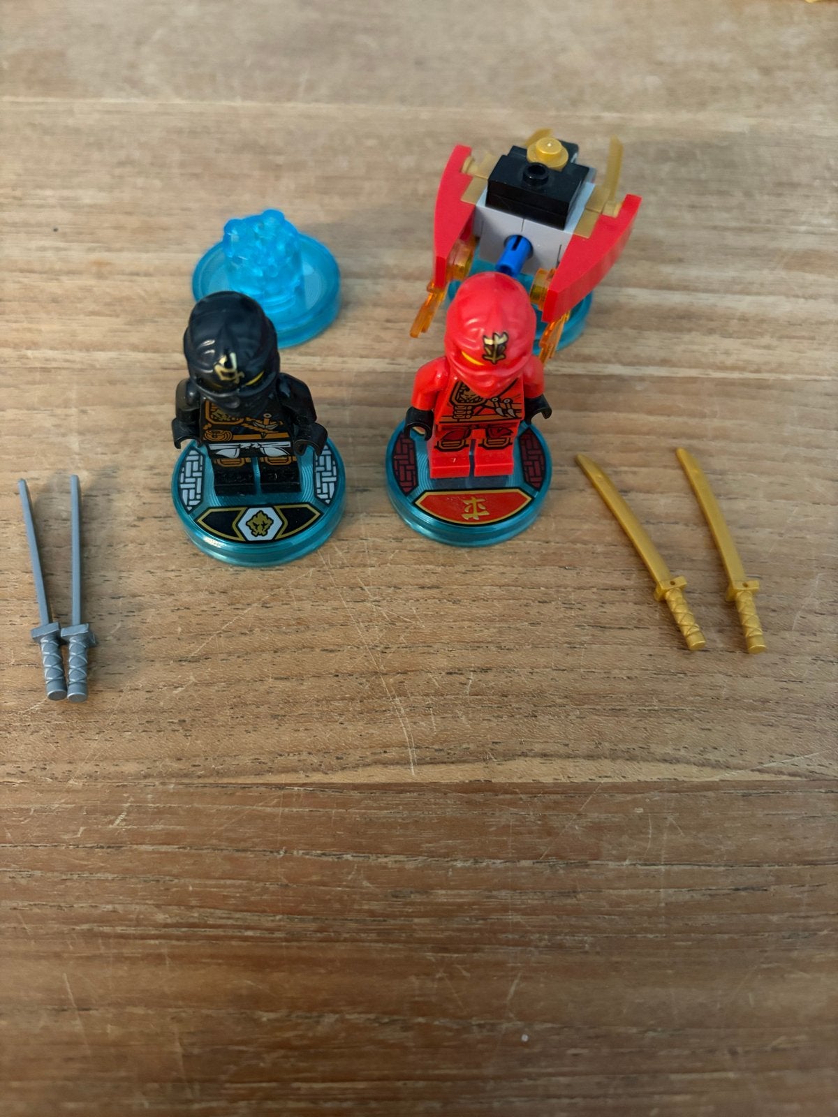 LEGO Dimensions Ninjago Team Pack 71207 Kai Cole Bijna Compl, Ophalen of Verzenden, Gebruikt, Overige merken