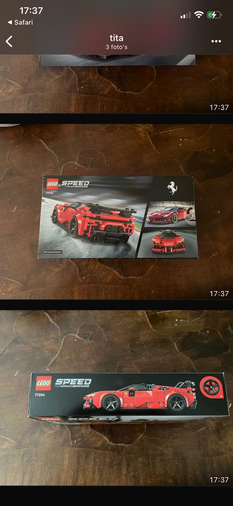 nieuwe lego ferrari in doos, Ophalen of Verzenden, Zo goed als nieuw, Overige merken