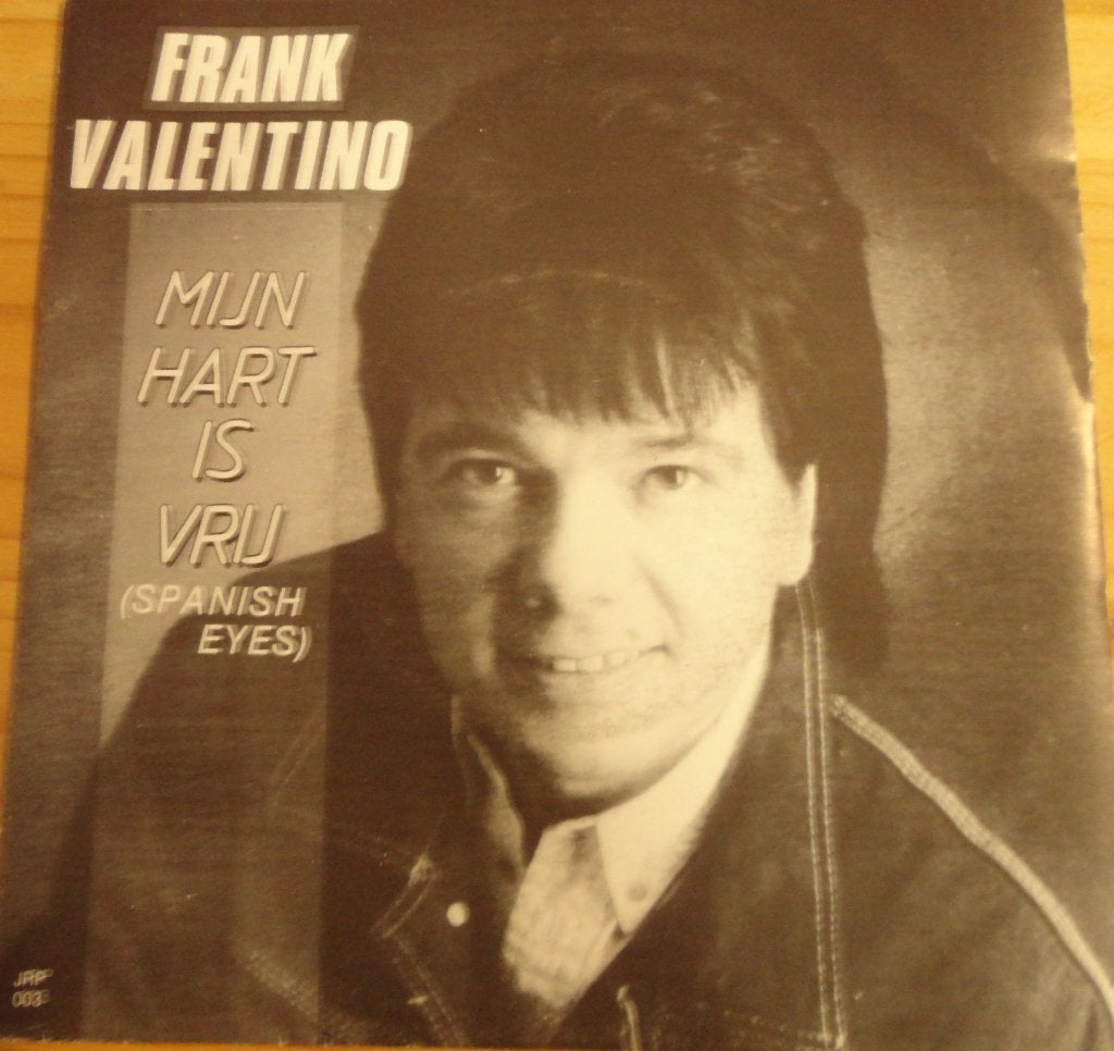Frank Valentino >Mijn hart is vrij, Ophalen of Verzenden, Gebruikt, 7 inch, Nederlandstalig