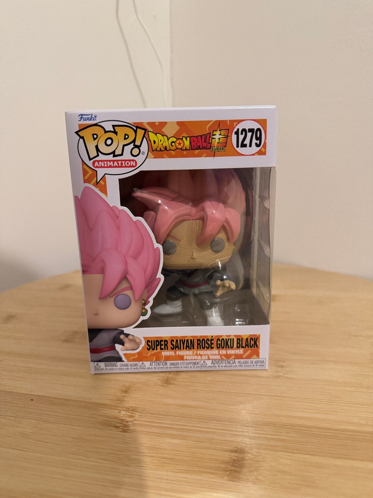 Funko Pop! Dragon Ball Z Super Saiyan Rosé Goku 1279, Verzamelen, Ophalen of Verzenden, Zo goed als nieuw