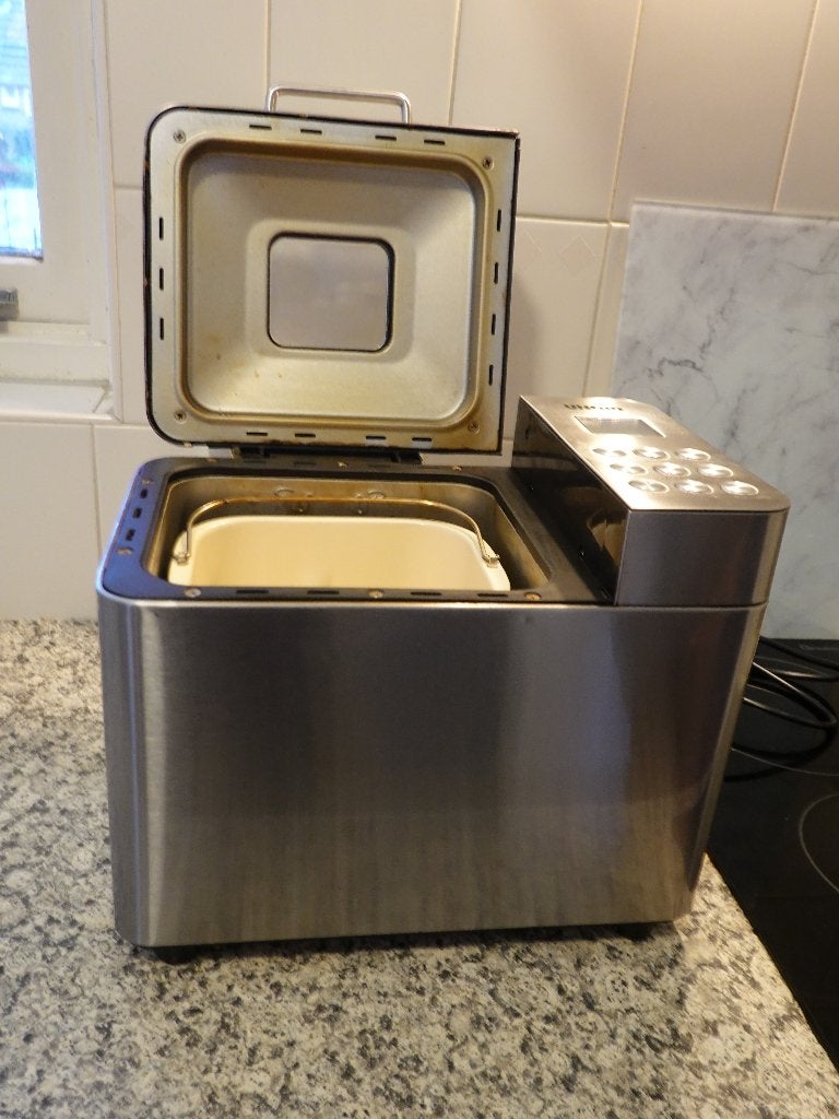 broodbakmachine "UNOLD", Witgoed en Apparatuur, Broodbakmachines, Gebruikt, 1200 tot 1600 gram deeg, Kijkvenster, Ophalen