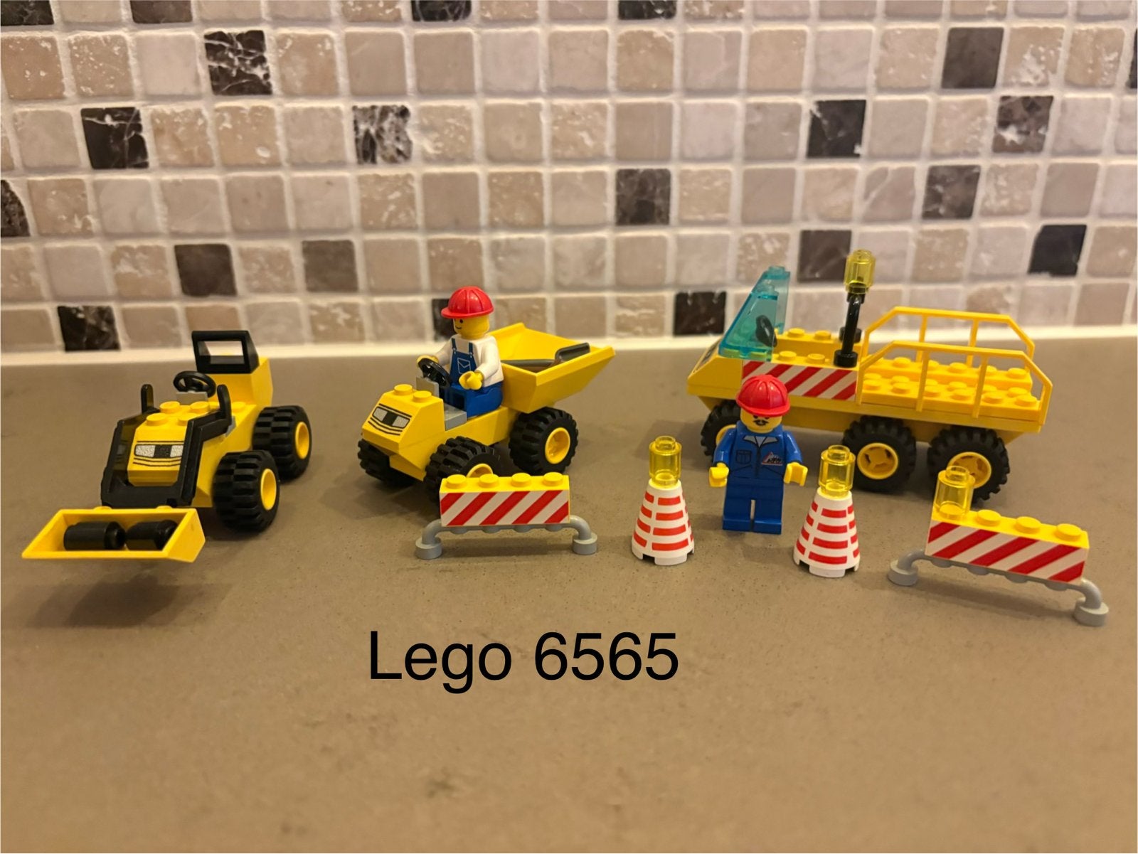 Lego City Bouwplaats Voertuigen 6439 en 6565, Lego, Ophalen of Verzenden, Compleet, Complete set