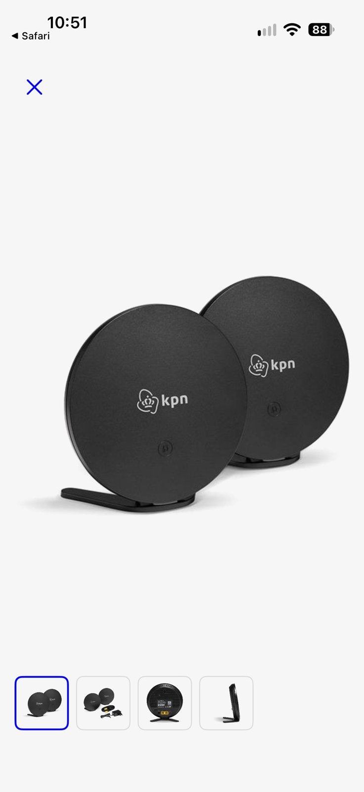 KPN wifi versterker(s), Computers en Software, Ophalen of Verzenden, Zo goed als nieuw