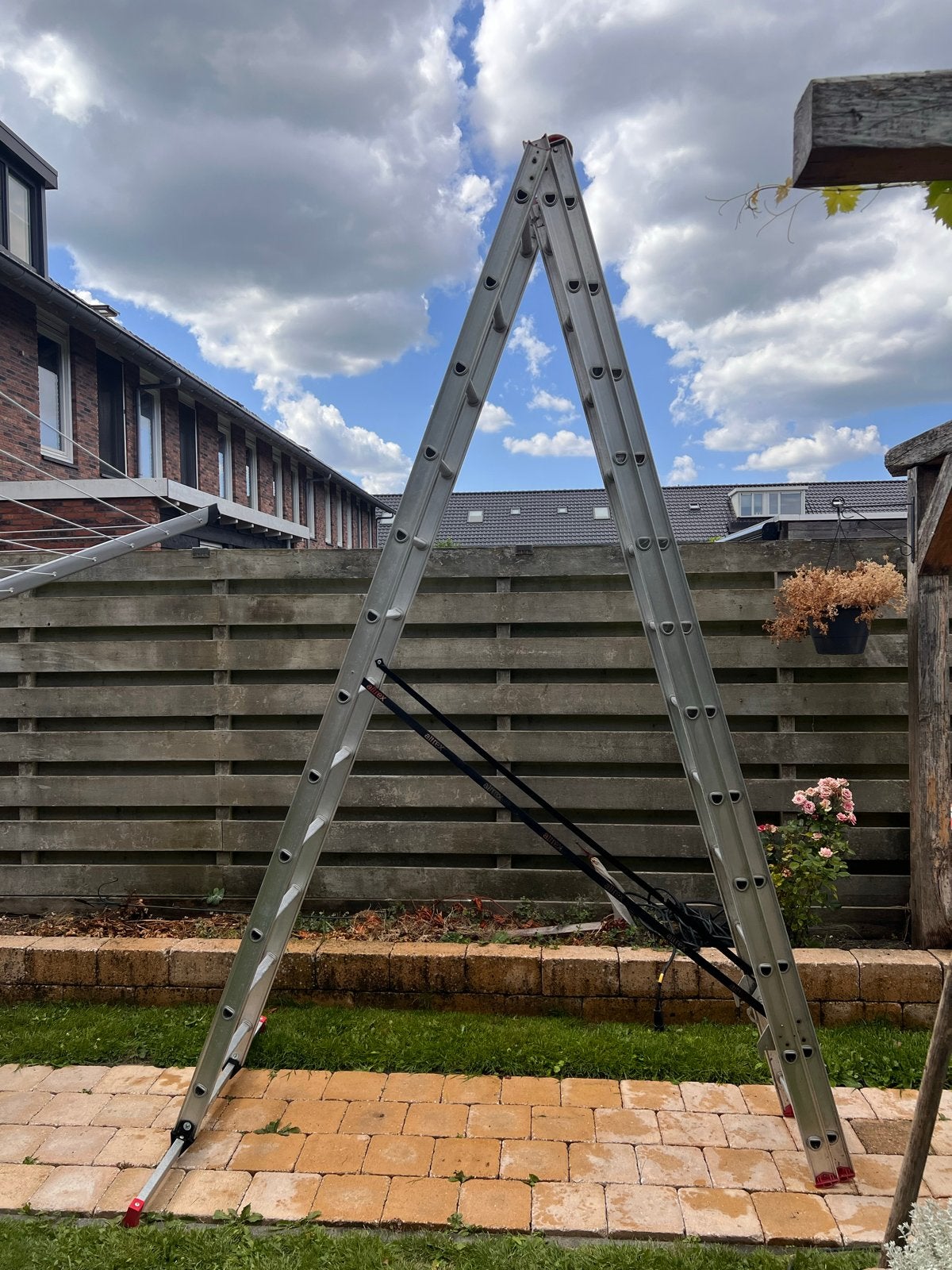 Altrex All Round AR 3080 Reformladder - 3x12 sporten, Ophalen, Gebruikt, Ladder, Opvouwbaar of Inschuifbaar