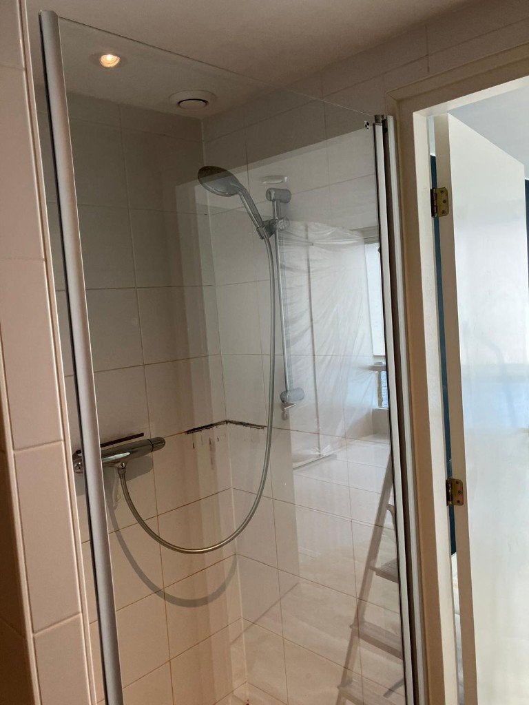 Douchedeur gratis afhalen, Ophalen, Gebruikt, Glas, Douche