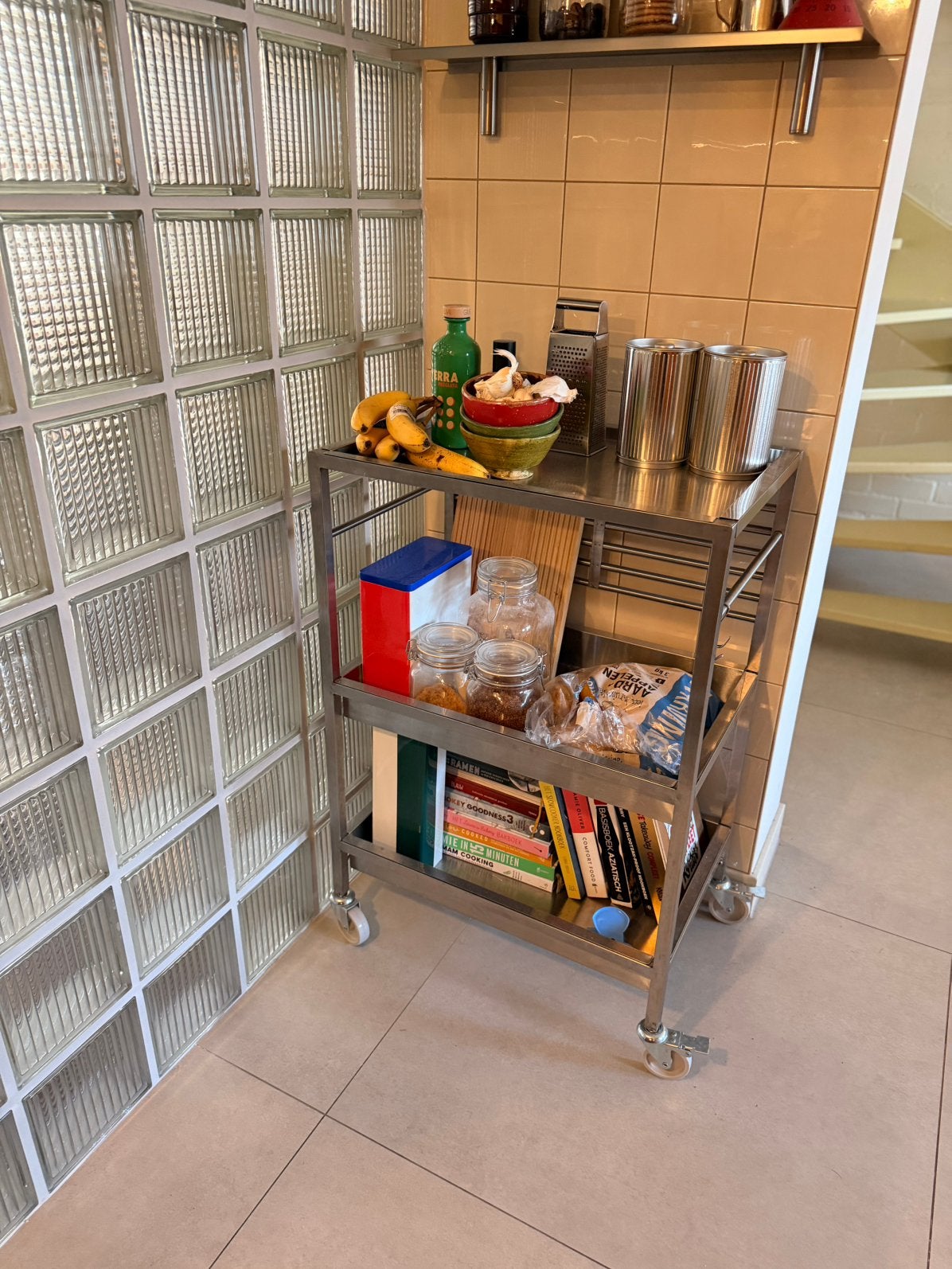 Kungsfors roltafel ikea trolley, Ophalen, Zo goed als nieuw