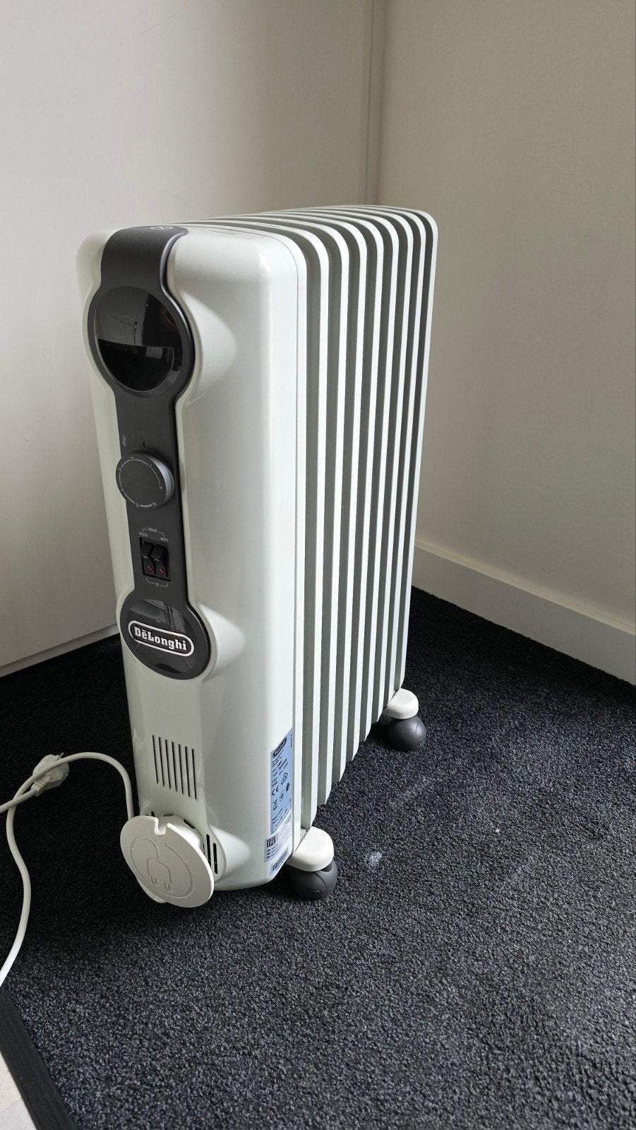 De'Longhi Oliegevulde Radiator TRRS0920 - 2000W, Radiator, Minder dan 60 cm, Ophalen of Verzenden, Zo goed als nieuw
