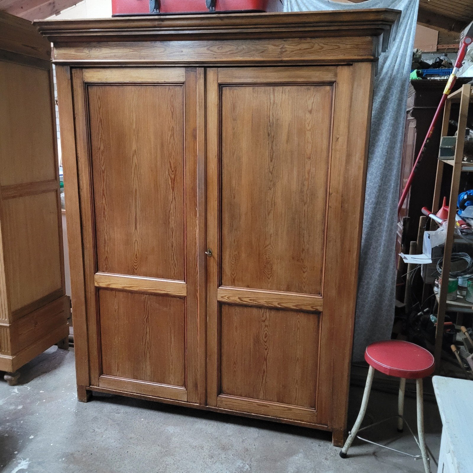 Brocante vintage oude kast servieskast kledingkast, Ophalen