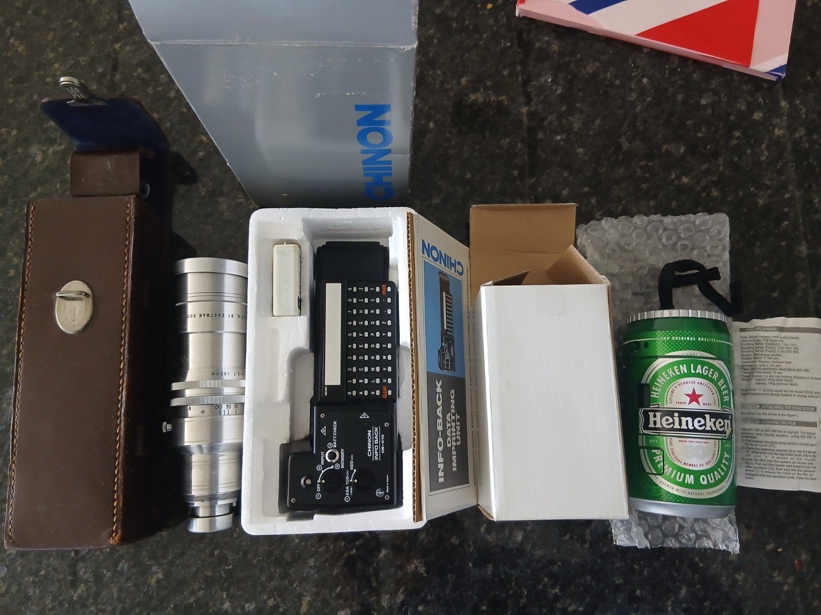 3 Vintage Fotocamera Toebehoren:, Ophalen of Verzenden, Zo goed als nieuw