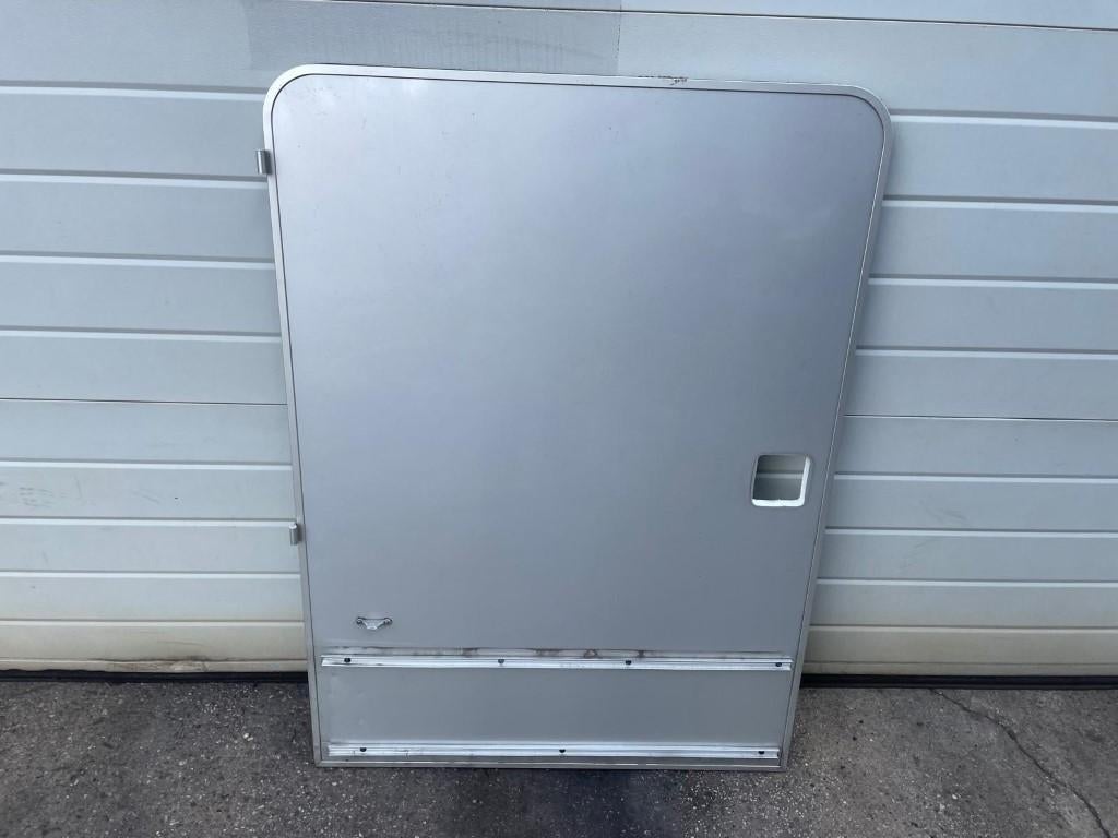 Garagedeur camper, grij, hoogte ca 120 cm, breedte ca 87 cm, Caravans en Kamperen, Camper-accessoires, Ophalen, Gebruikt, /, /
