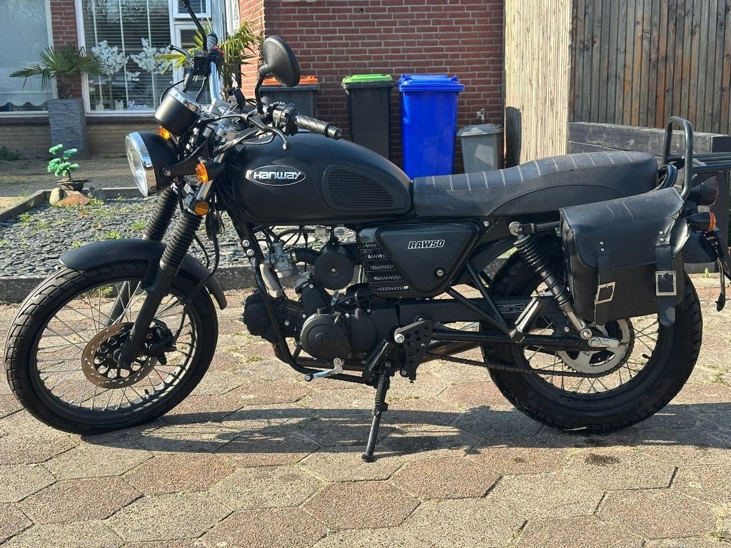 Hanway Raw 50 Brommer, Ophalen, Gebruikt, Maximaal 45 km/u, 4 versnellingen
