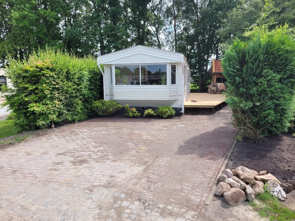 Stacaravan Veenmeer te Tynaarlo plek 5A, Caravans en Kamperen, Stacaravans, Tot en met 5