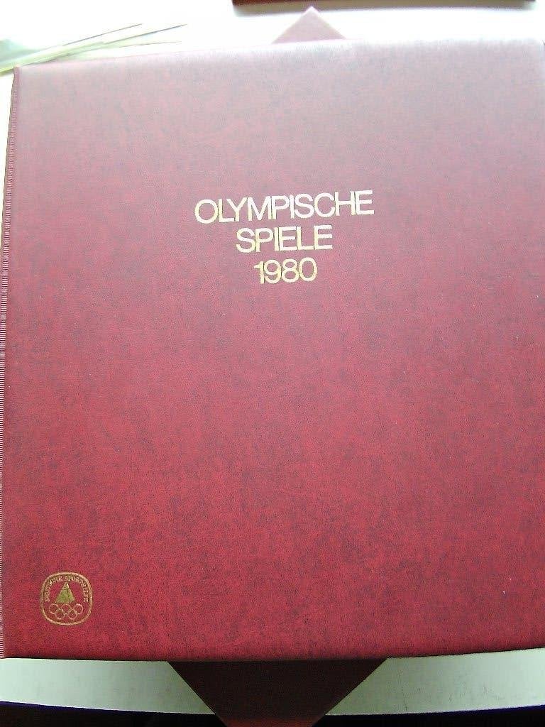 Lindner album Olympische spelen 1980 in Cassette, Ophalen of Verzenden, Buitenland